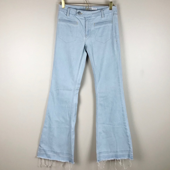 Zara Denim - 4x$35*** ZARA Basic Denim Flare Jeans BOHO Chic